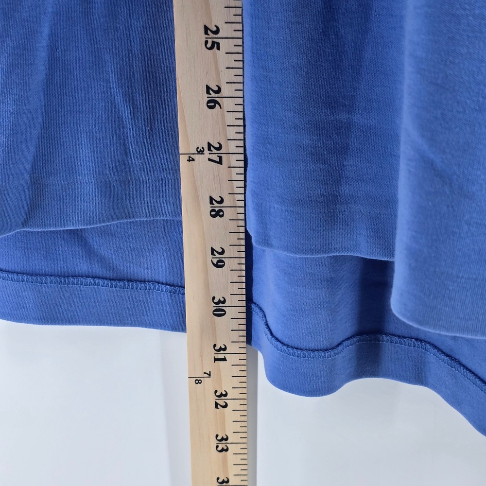 Polo Ralph Lauren Polo Shirt Mens Large Blue Yellow Pony Short Sleeve Jersey - Picture 10 of 12